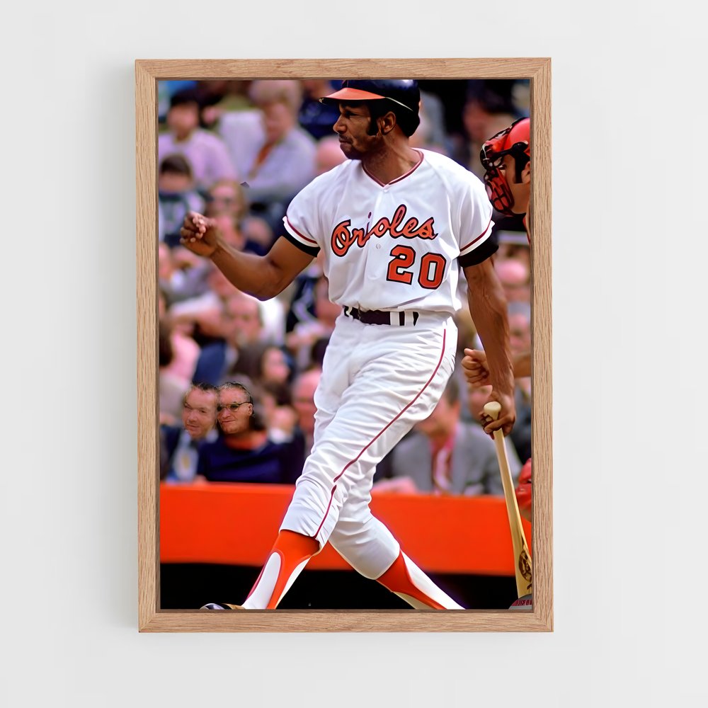 Poster Frank robinson – affiche Baseball (vue 4)